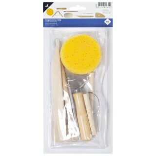 kangaro Lehm-/Ton-Werkzeuge-Set 8-teilig