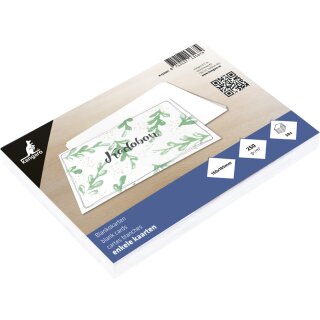 kangaro Briefkarte 250 g/qm 105 x 150 mm weiß