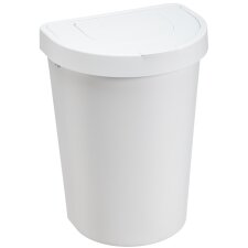 plast team Abfalleimer SEATTLE 25 Liter weiß