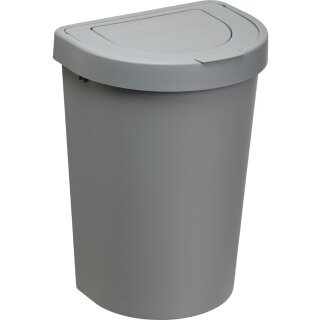 plast team Abfalleimer SEATTLE 25 Liter silber