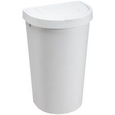 plast team Abfalleimer SEATTLE 45 Liter weiß