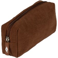 WEDO Schlamper-Etui aus Cord braun