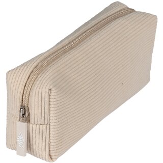 WEDO Schlamper-Etui aus Cord beige