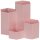 WEDO Multiköcher HONEYCOMB 4 Fächer PP rosa
