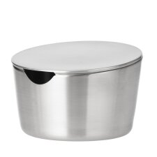 Esmeyer Zuckertopf mit Deckel VISTA rund silber