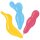PAPSTAR Luftballons "Figures" farbig sortiert