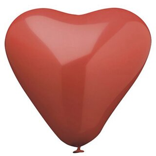 PAPSTAR Luftballons "Heart" groß rot 4 Stück