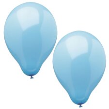 PAPSTAR Luftballons Durchmesser: 250 mm hellblau 10...