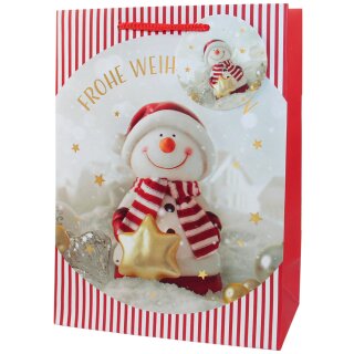CACTUS Weihnachts-Gschenktüte "Wichtel" mittel