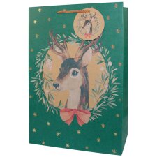 CACTUS Weihnachts-Geschenktüte "Reh"...