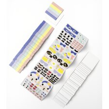 folia DIY Legekarten blanko 60 x 60 mm weiß