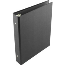 kangaro Ringbuch 17-Ring-Mechanik DIN A5 schwarz