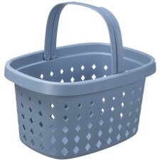 NHG Einkaufskorb SEOUL BASKET PP 16 Liter blau