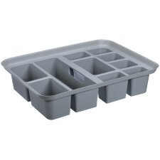 plast team Einsatz mit Griff für PROBOX RECYCLE grau