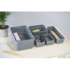 NHG Stapelkörbchen SEOUL ORGANIZER XL blau