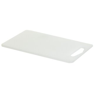 plast team Schneidebrett 255 x 149 mm weiß