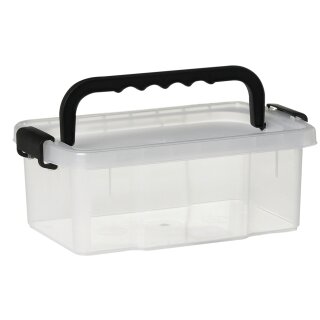plast team Aufbewahrungsbox HOBBY BOX 11,5 Liter transparent