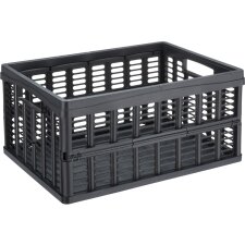 NHG Klappbox PP 32,5 Liter schwarz