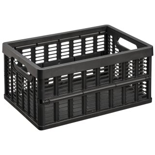 NHG Klappbox PP 11,5 Liter schwarz