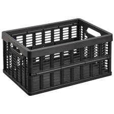 NHG Klappbox PP 11,5 Liter schwarz