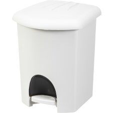 plast team Tret-Kosmetikeimer 6 Liter weiß