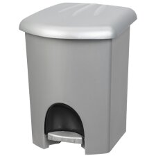 plast team Tret-Kosmetikeimer 6 Liter silber