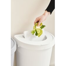 plast team Abfalleimer SEATTLE 45 Liter silber