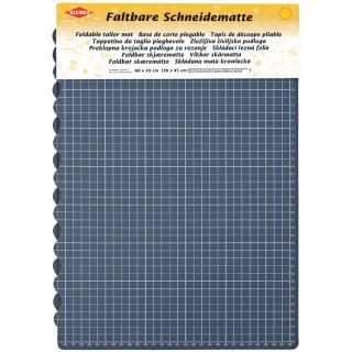 KLEIBER Schneidematte DIN A2 faltbar blau