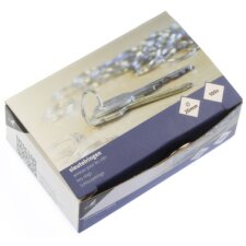 kangaro Schlüsselringe Metall Durchmesser: 20 mm silber