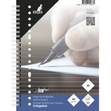 kangaro Collegenblock DIN A5 liniert 80 Blatt