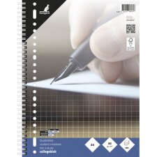 kangaro Collegeblock DIN A4 10 mm kariert 80 Blatt