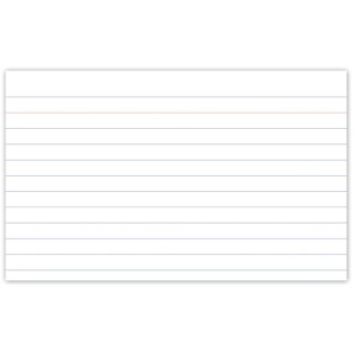 kangaro Karteikarten 200 x 125 mm liniert weiß 100 Stück