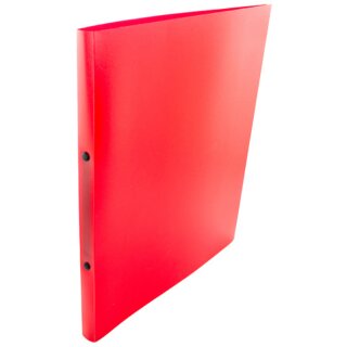 kangaro Ringbuch 2-Ring-Mechanik PP DIN A4 rot