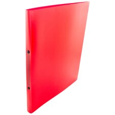kangaro Ringbuch 2-Ring-Mechanik PP DIN A4 rot