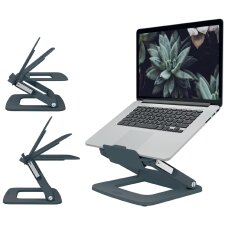 LEITZ Notebook-Ständer Ergo aus Kunststoff dunkelgrau