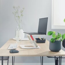 LEITZ Notebook-Ständer Ergo aus Kunststoff dunkelgrau
