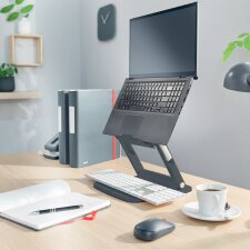 LEITZ Notebook-Ständer Ergo aus Kunststoff dunkelgrau