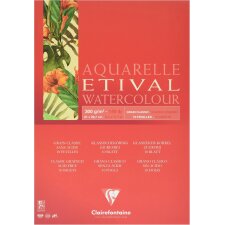 Clairefontaine Künstlerblock Aquarelle ETIVAL DIN A4...