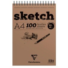 Clairefontaine Skizzenblock SKETCH DIN A4 100 Blatt