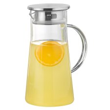 Esmeyer Glaskaraffe PORTO mit Griff 1,0 Liter aus...