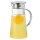 Esmeyer Glaskaraffe PORTO mit Griff 1,0 Liter aus Borosilikatglas
