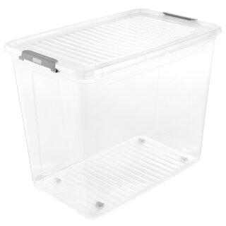 keeeper Aufbewahrungsbox "leo" 74 Liter transparent