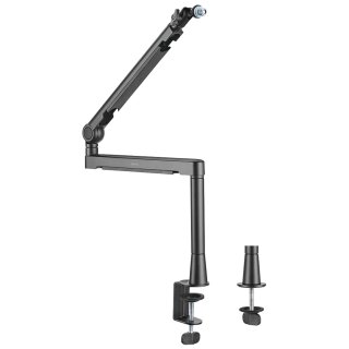 LogiLink Professioneller Mikrofonarm schwarz