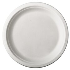 PAPSTAR Zuckerrohr-Teller "pure" rund 260 mm 50...