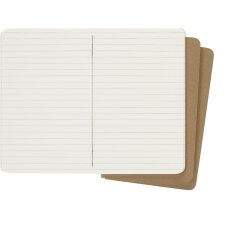 MOLESKINE Notizheft Cahier P/A6 liniert Karton rot 3...