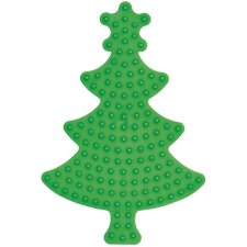 Hama Stiftplatte "Weihnachtsbaum" klein grün