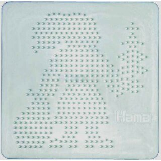 Hama Stiftplatte midi "Weihnachtsmann" weiß