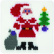 Hama Stiftplatte midi "Weihnachtsmann" weiß