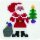 Hama Stiftplatte midi "Weihnachtsmann" weiß
