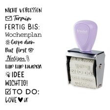 trodat Kreativstempel-Set Creative Mini "Bullett...